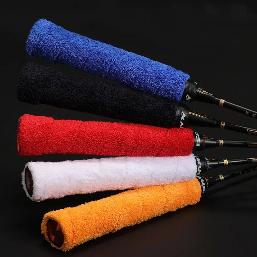 Badminton Rules - Pro Sweat-Absorbing Overgrips Cotton Towel Grip