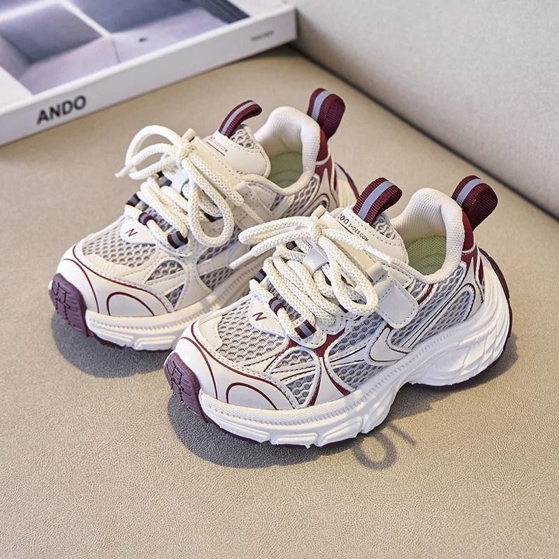 Badminton Junior - Children's Boys Girls Chunky Sneakers Kids