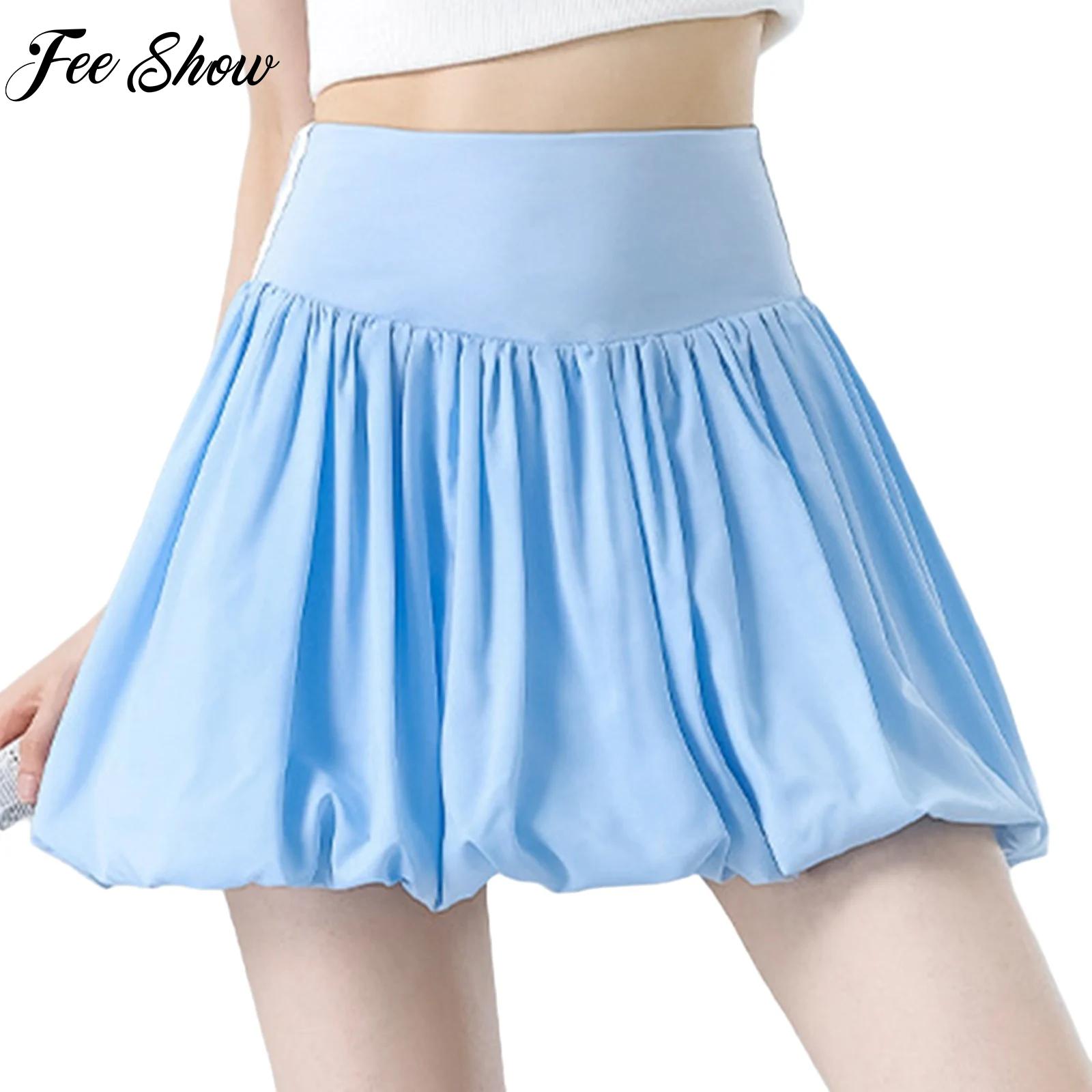 Badminton Xxl - #S-XXL Women High Waist Bubble Skirt