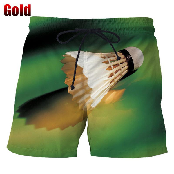 Badminton China - Sports Badminton Fashion 3D Printed Shorts