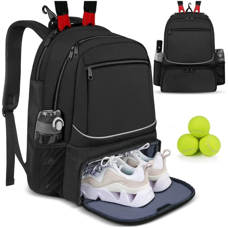 Badminton Xxl - Large Capacity Tennis Backpack Sports Racket