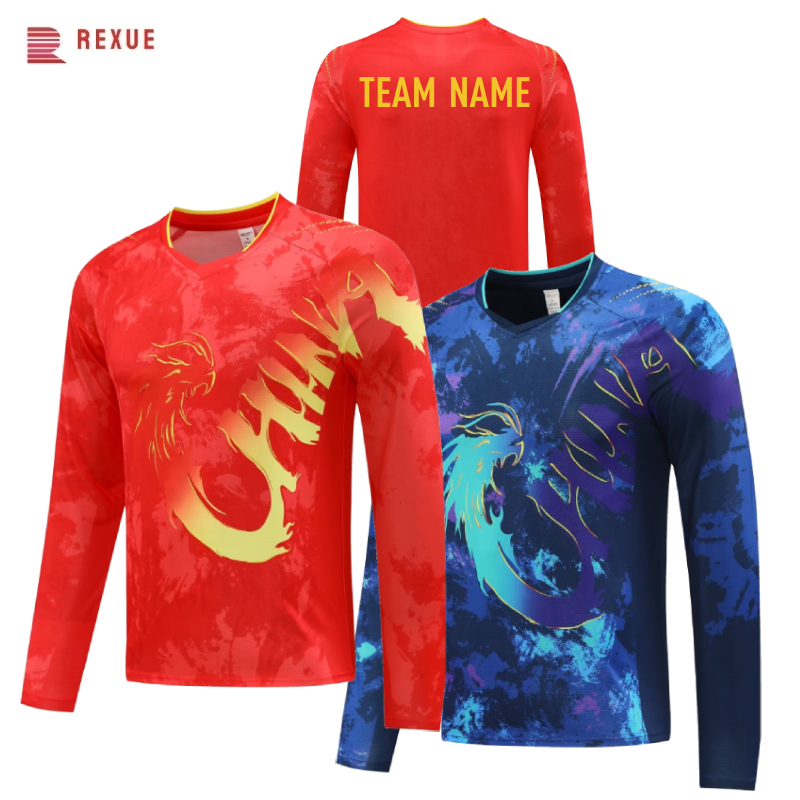 Badminton China - China Dragon Long Sleeve Table Tennis