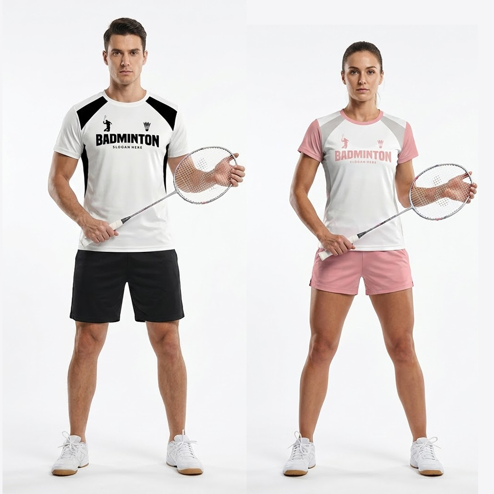 Badminton Asia - Badminton Jersey T Shirts Men &