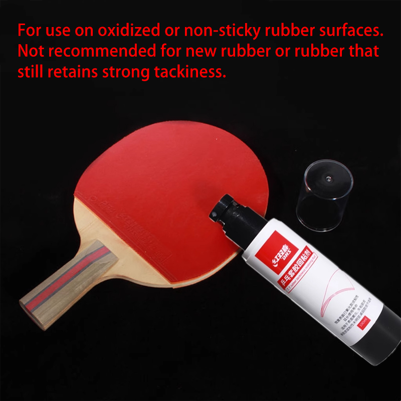 DHS 100ml Table Tennis Rubber  - đánh giá và giá Badminton Background