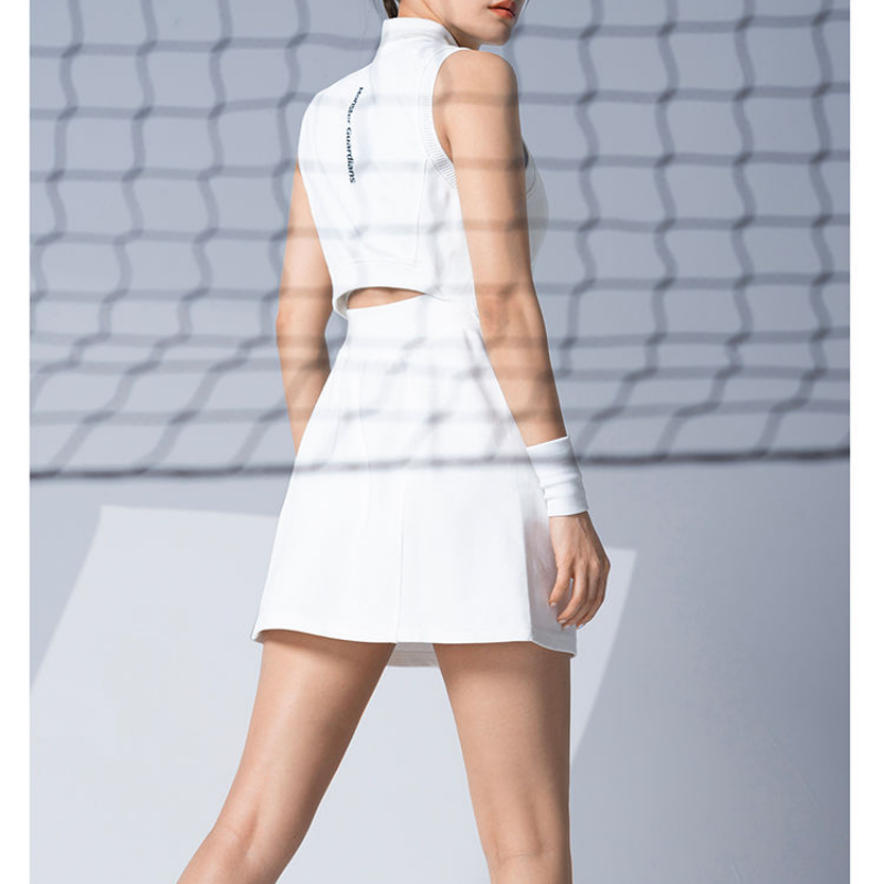 White Casual Sports Dress Wome - đánh giá và giá Badminton Junior