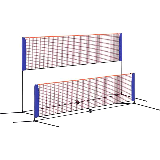 Portable Badminton Net Small S - đánh giá và giá Badminton Badminton