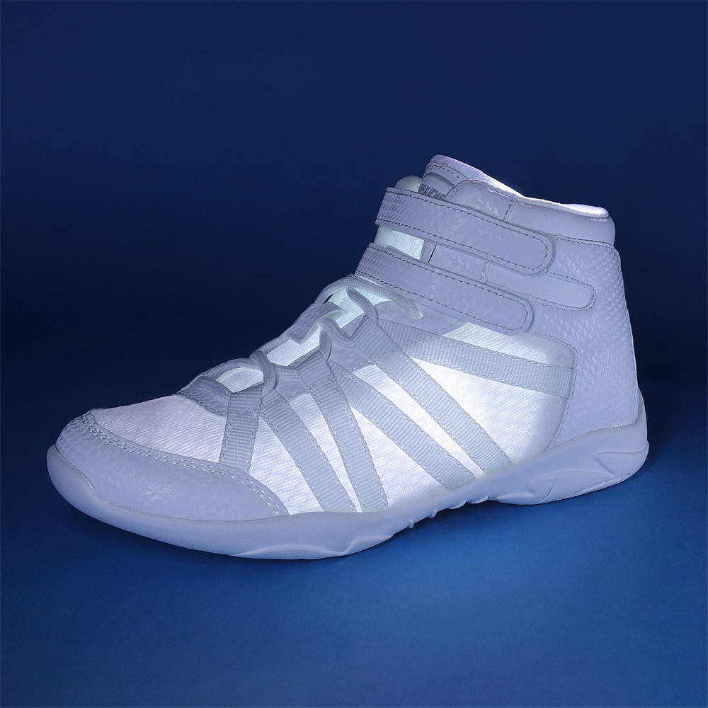 BAXINIER Girls White High Top  - đánh giá và giá Badminton Youth