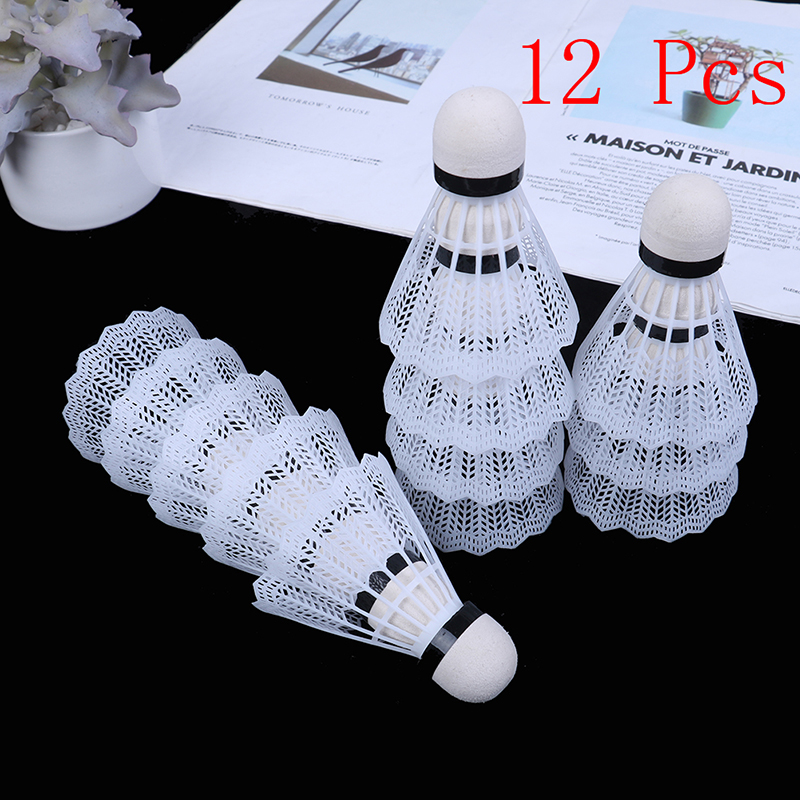 12Pcs Plastic Badminton Shuttl - đánh giá và giá Badminton Event