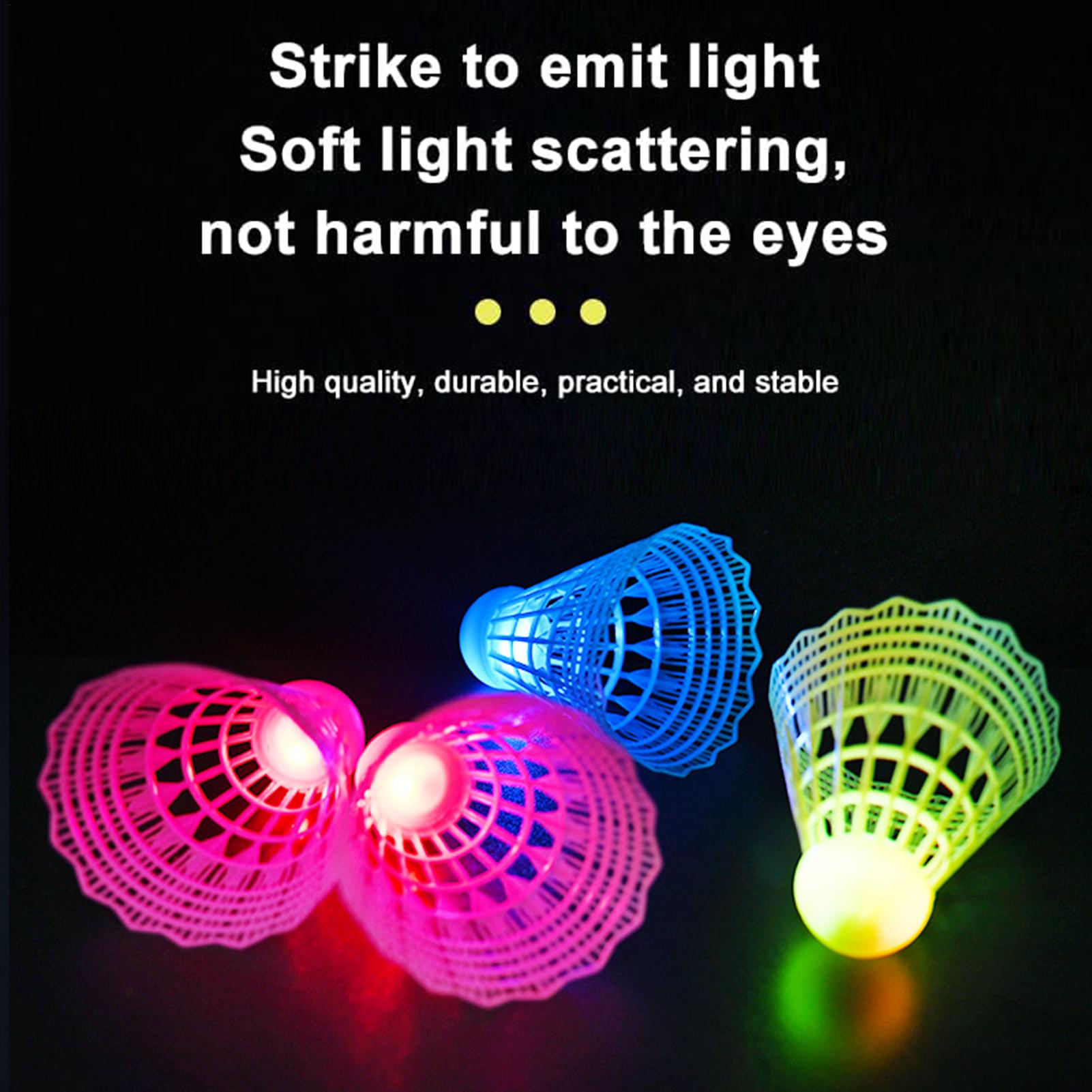 3Pcs LED Badminton Ball Glowin - đánh giá và giá Badminton Event