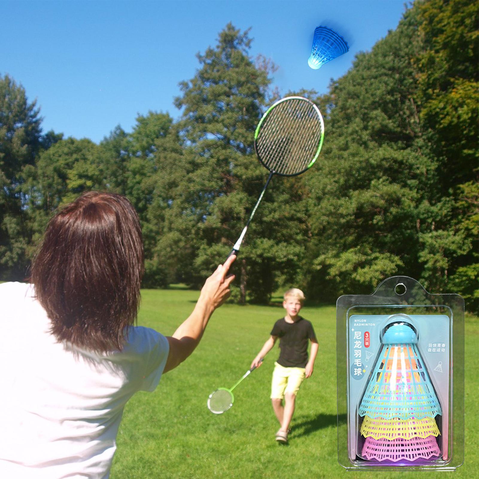 3Pcs LED Badminton Ball Glowin - đánh giá và giá Badminton Event