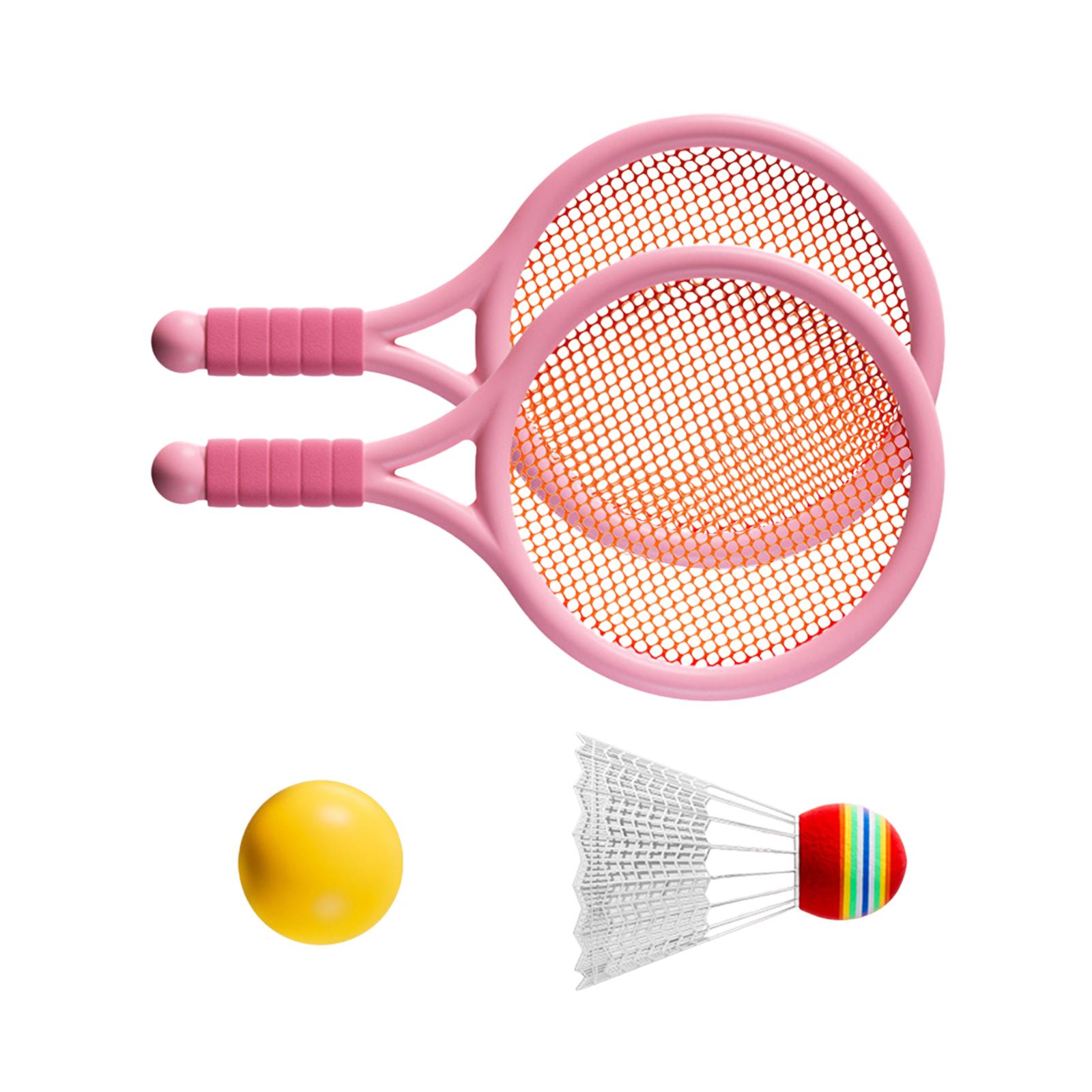 Kids Tennis Set with Rackets A - đánh giá và giá Badminton Fun Game