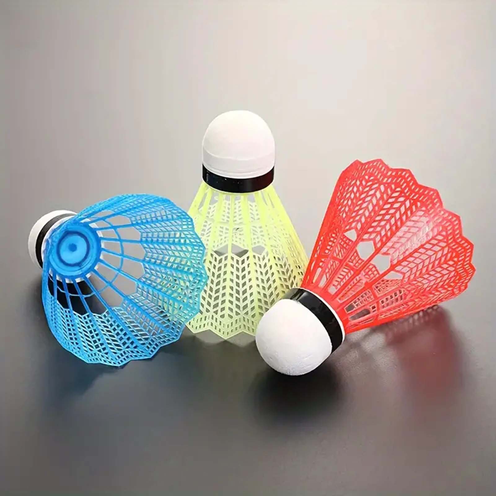 12Pcs Badminton Plastic White  - đánh giá và giá Badminton Fun Game