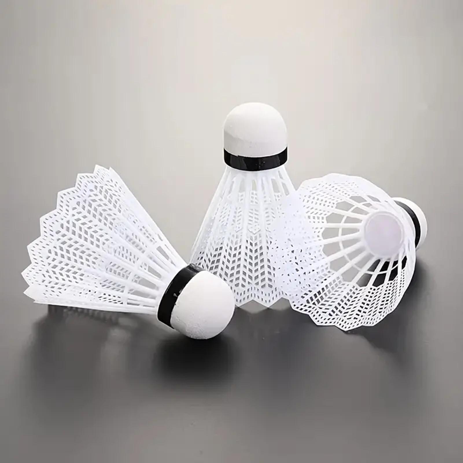 12pcs White Badminton Shuttlec - đánh giá và giá Badminton Fun Game