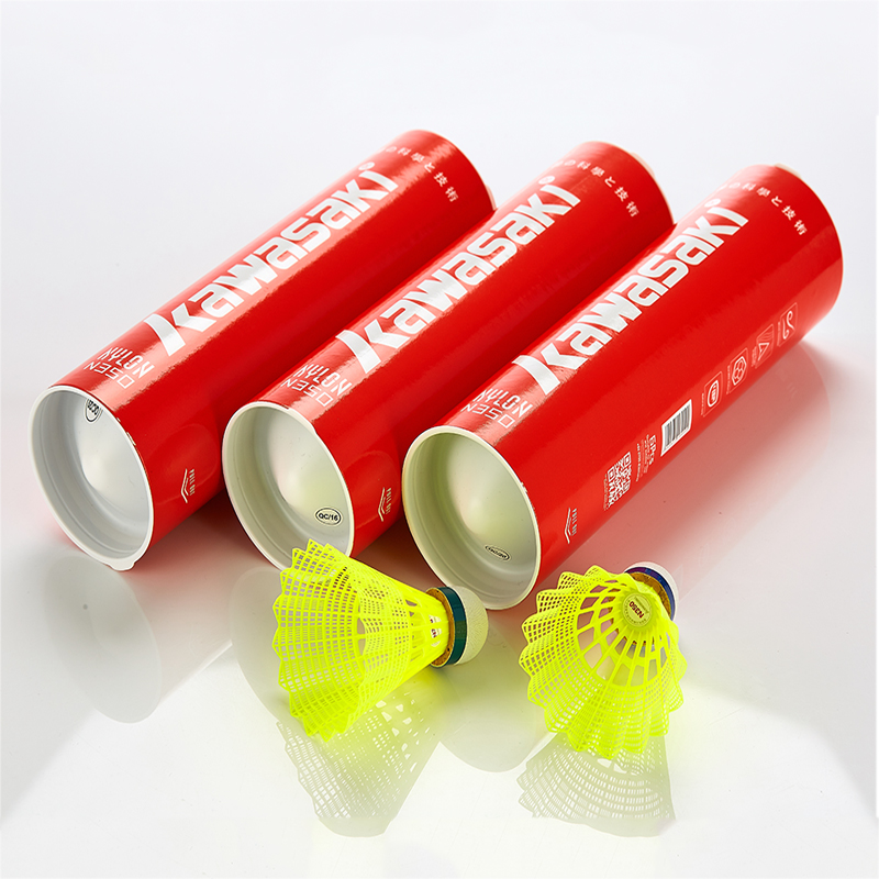 Kawasaki Nylon Bóng N350 Đào T - đánh giá và giá Badminton Event