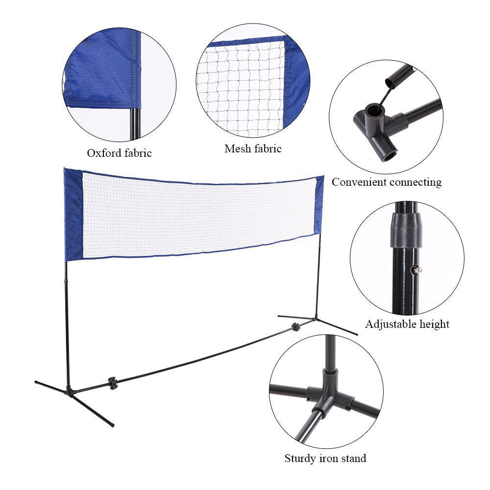 Outdoor Badminton Net Set Tenn - đánh giá và giá Badminton Badminton