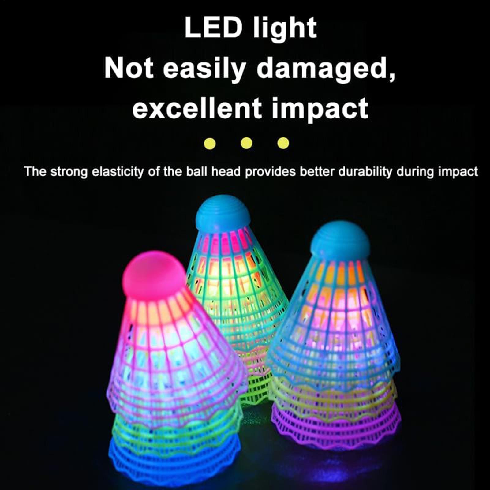 3pcs LED Badminton Shuttlecock - đánh giá và giá Badminton Event