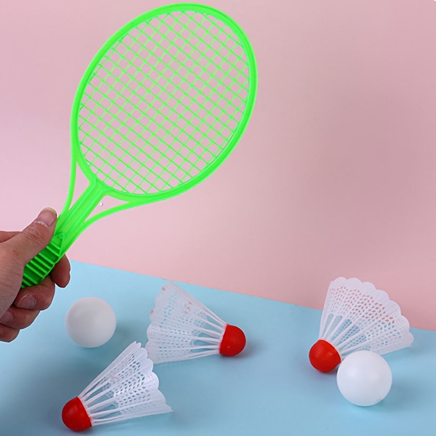4pcs/set Mini Plastic Badminto - đánh giá và giá Badminton Fun Game