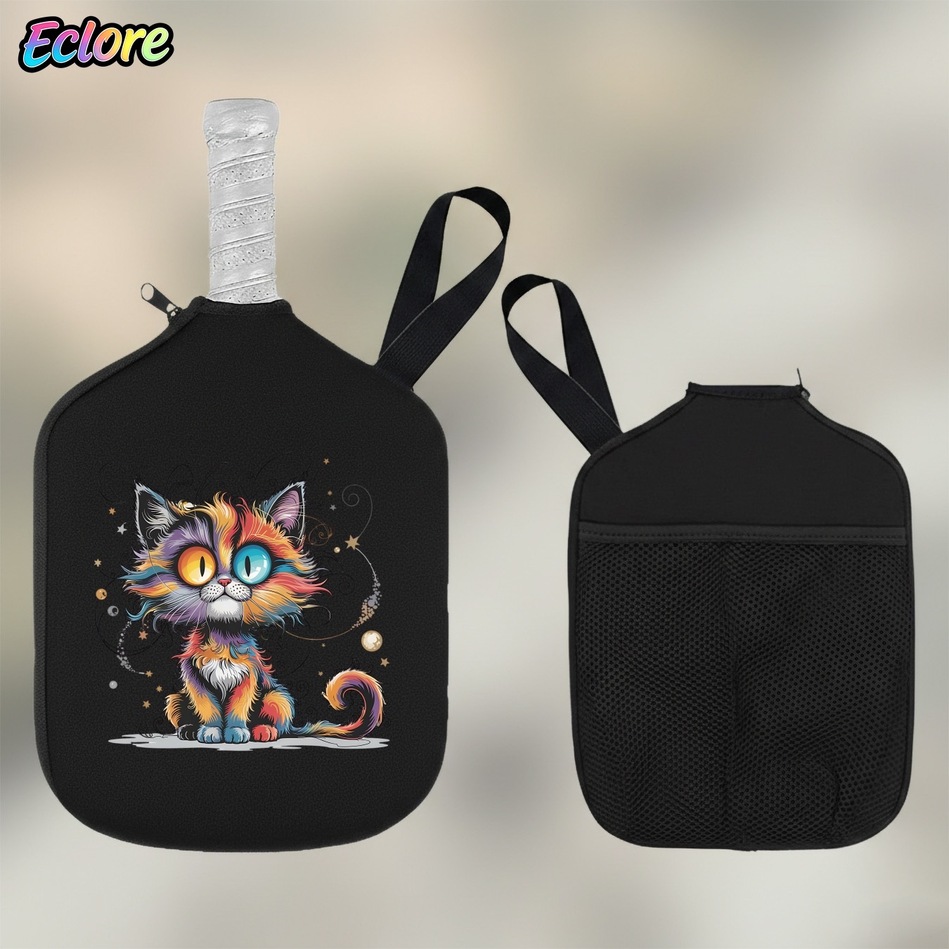 Galaxy Star Cat Pickleball Pad - đánh giá và giá Racket Cover Bag