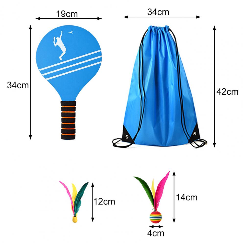 Anti-slip Foam Handle Beach Ba - đánh giá và giá Badminton Fun Game